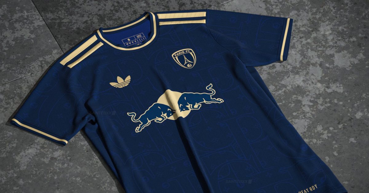 Paris FC Red Bull Concept Kits Leaked