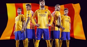 Barcelona 2015-16 away kit released