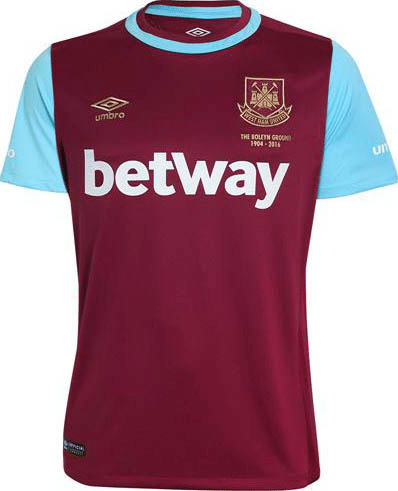 Umbro West Ham United 2015/16 Football Jerseys