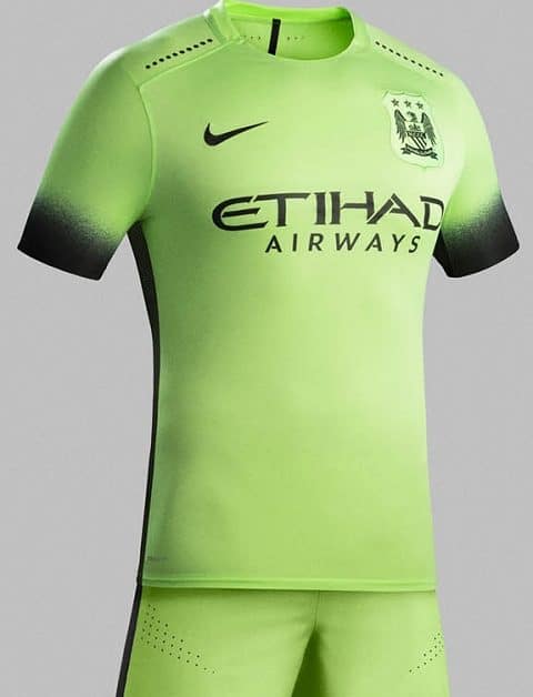 Nike Manchester City FC 2015/16 Third Jersey