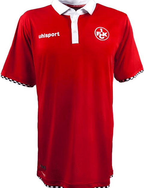 Maillot Domicile Uhlsport 1.FC Kaiserslautern 2015-16 - Taille XS Rouge, N°9