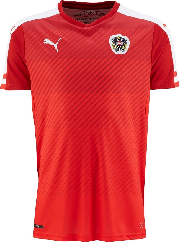 Puma Austria Euro 2016 Home Jersey