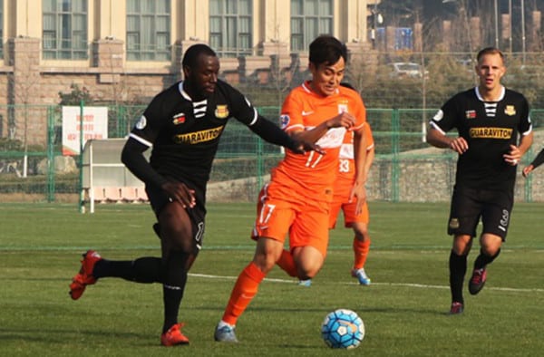 Shandong Luneng Taishan Debut Their New Kit