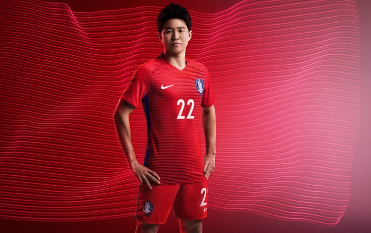 South Korea Unveil 2016/2017 Home Kit