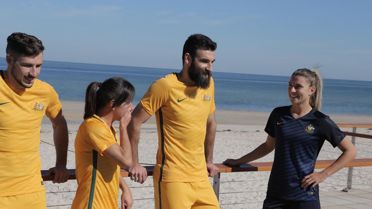 New Socceroos 2016/2017 Football Shirt Unveiled