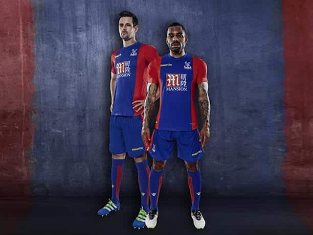 Crystal Palace Launch Home and Away Kits For 2016/17