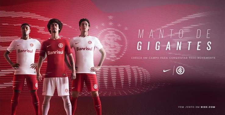 Sporting Club Internacional 2016 Kits Revealed