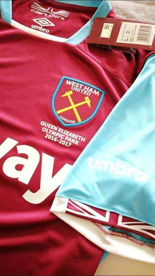 West Ham United 2016/17 Home Kit Leaked