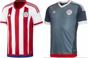 Paraguay 2016 copa america centenario kit