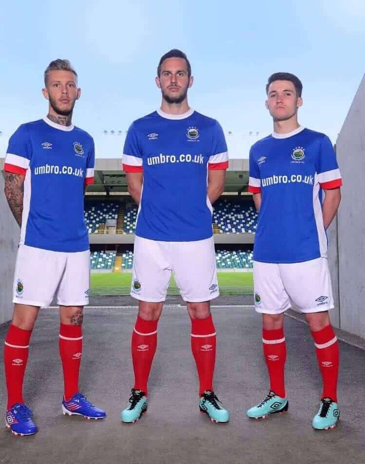 Linfield 2016/17 Home Kit Unveiled