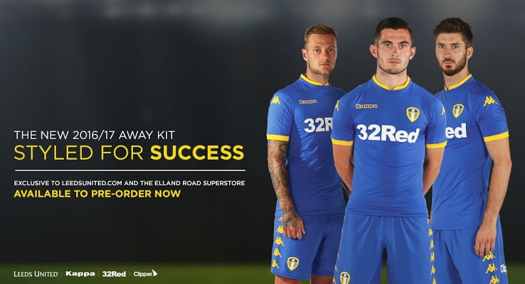 Leeds United Reveal 2016/17 Away Kit