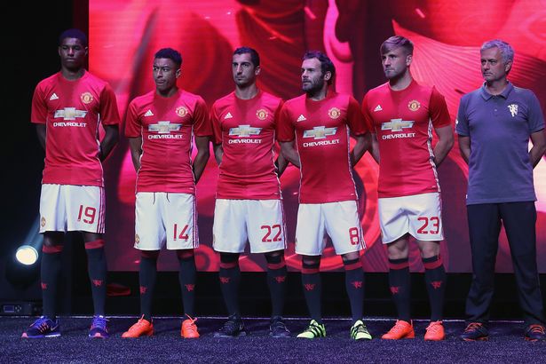 Manchester United 2016/17 Home Kits Launched!