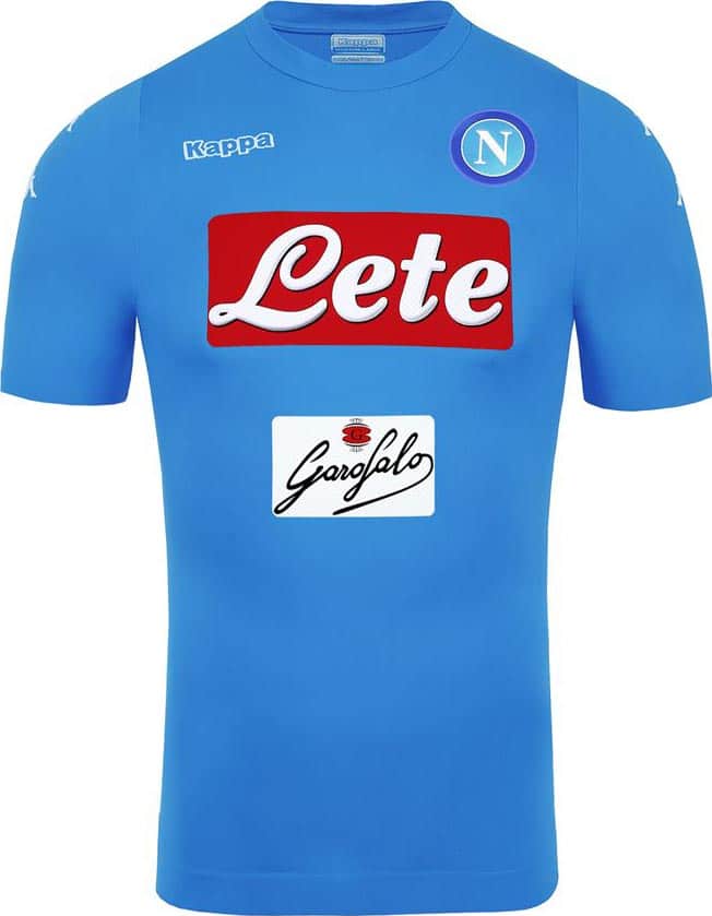 Napoli Launch 2016/17 Kappa Home Kit