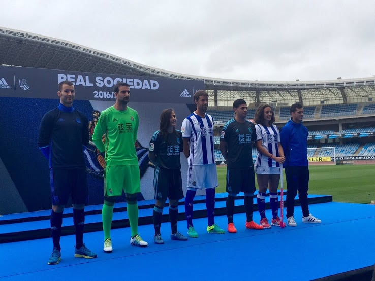 Real Sociedad Unveil 2016/17 Home & Away Kits