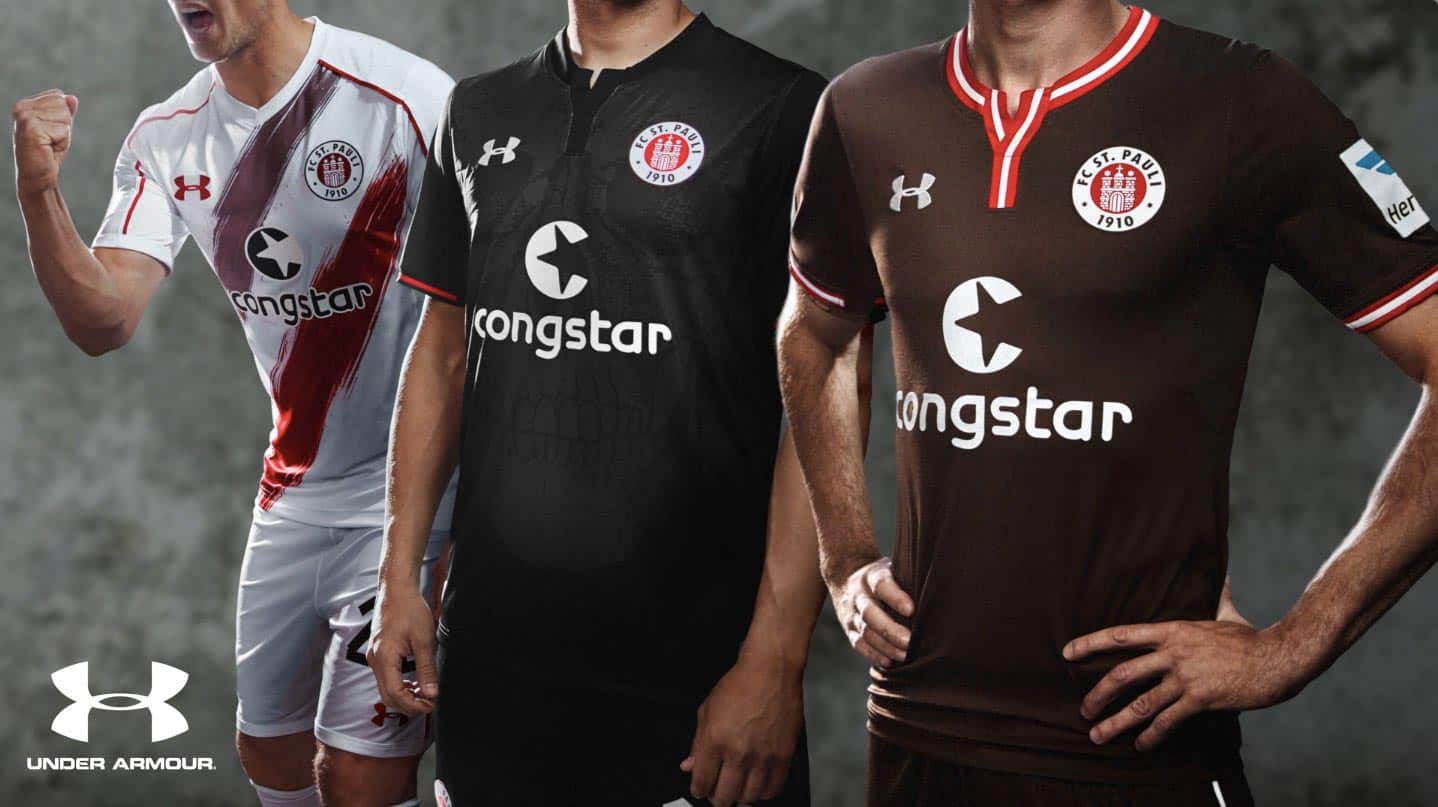 St Pauli 2016/17 Kits Launched