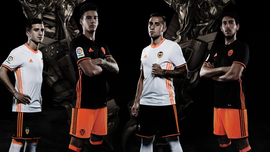 Valencia Reveal 2016/17 Adidas Kits