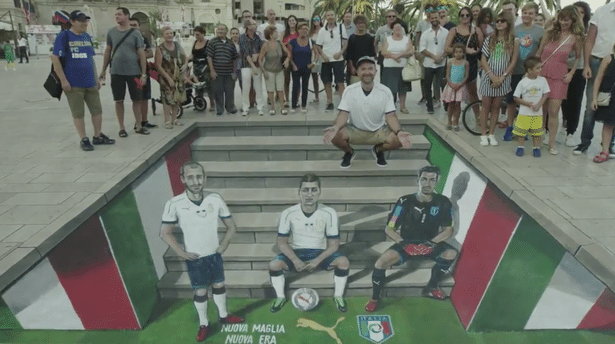 Stunning 3D Art Launch For Italy Tribute Kit