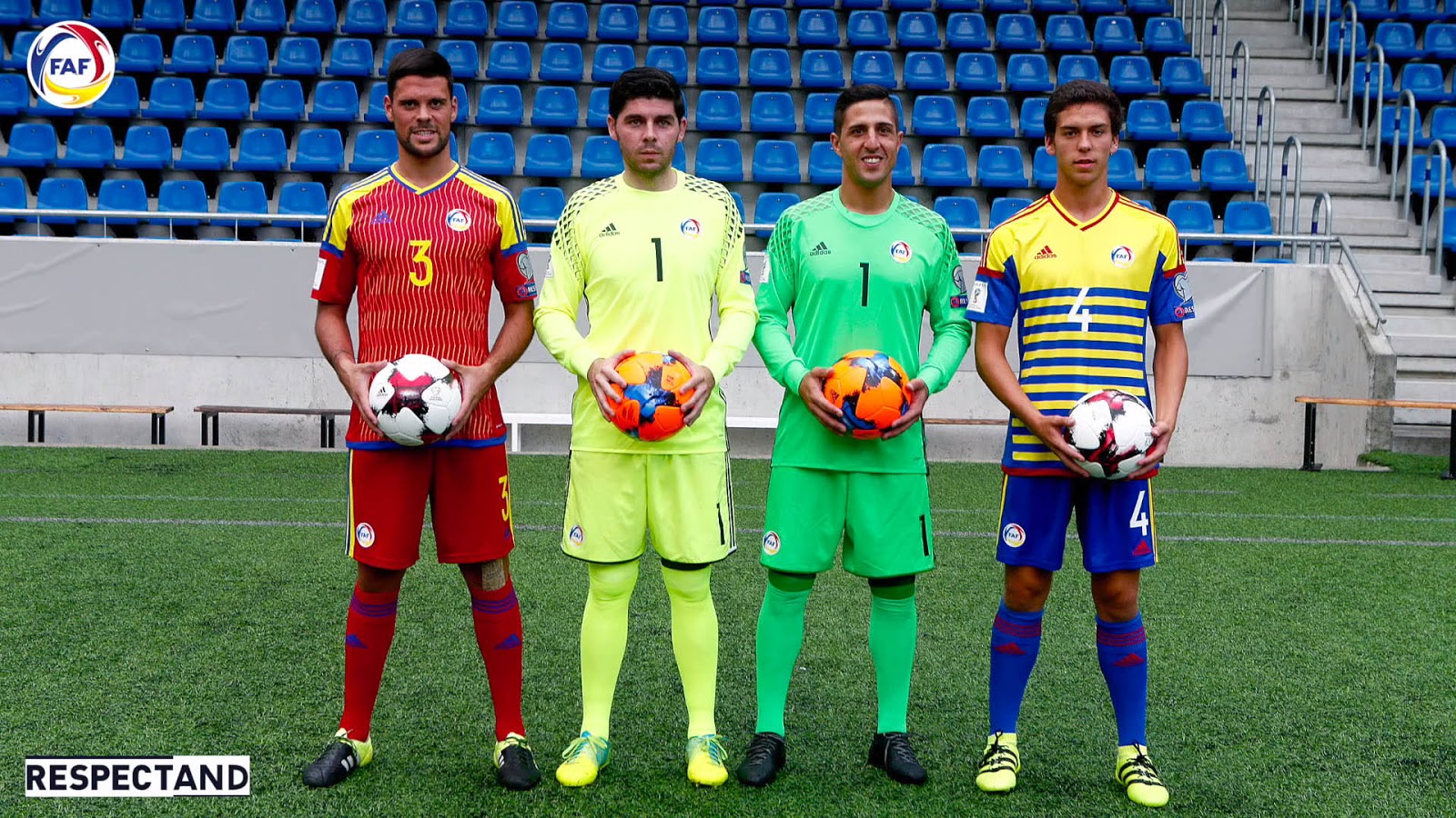 Colourful Andorra Kits Unveiled