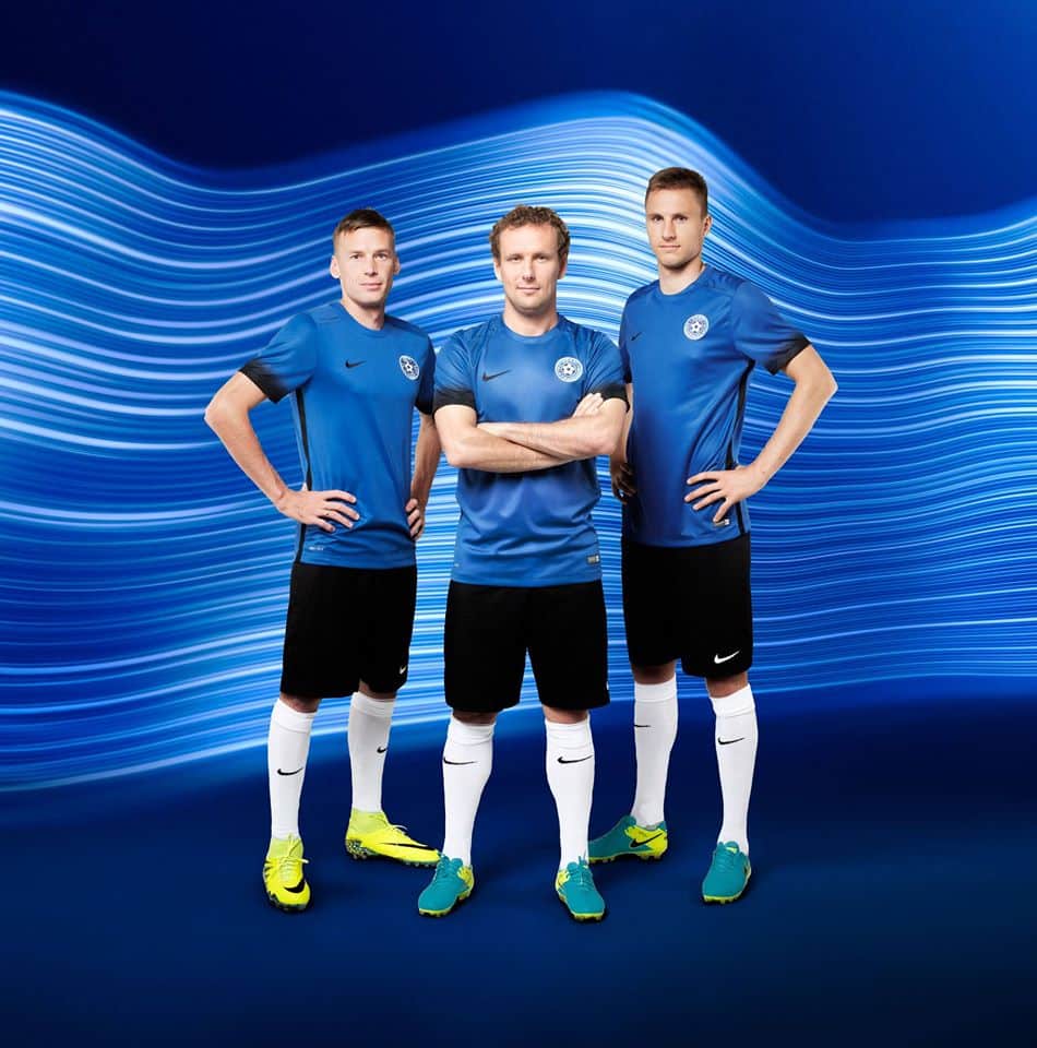 Estonia 2016/17 Kits Unveiled