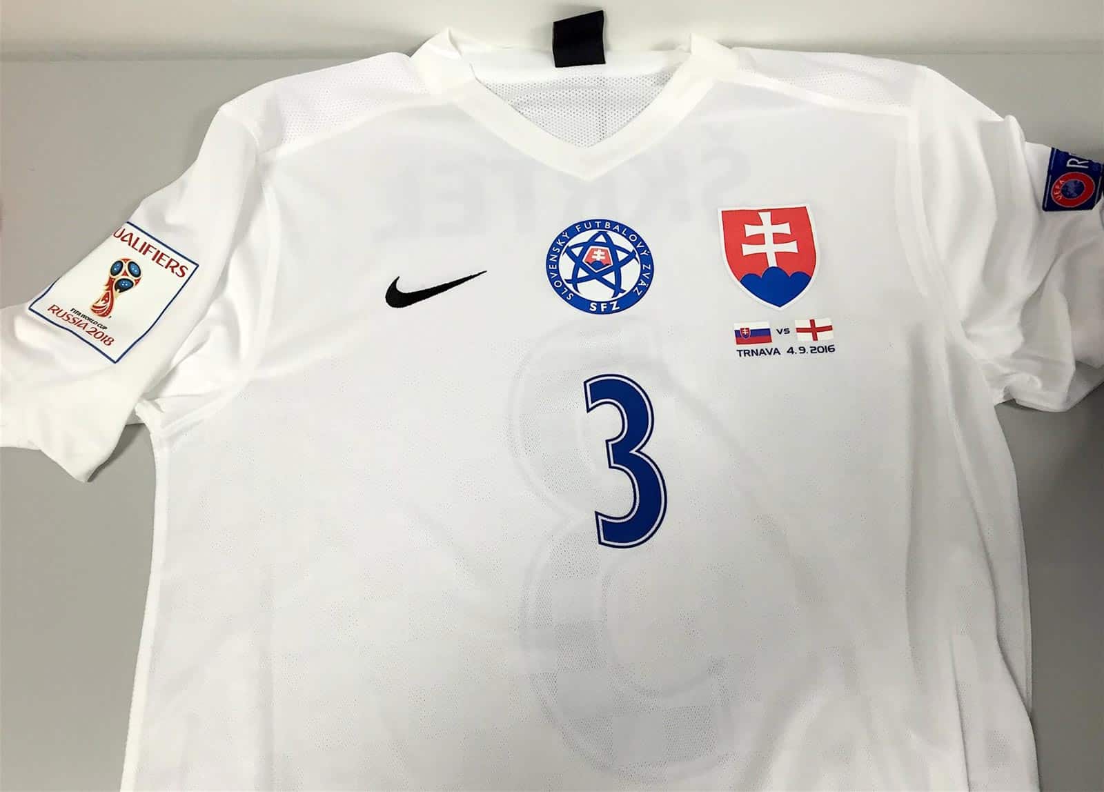 Slovakia Wear New Nike Kit In England Defeat