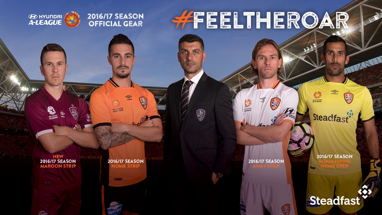 Brisbane Roar 2016/17 Kits Unveiled