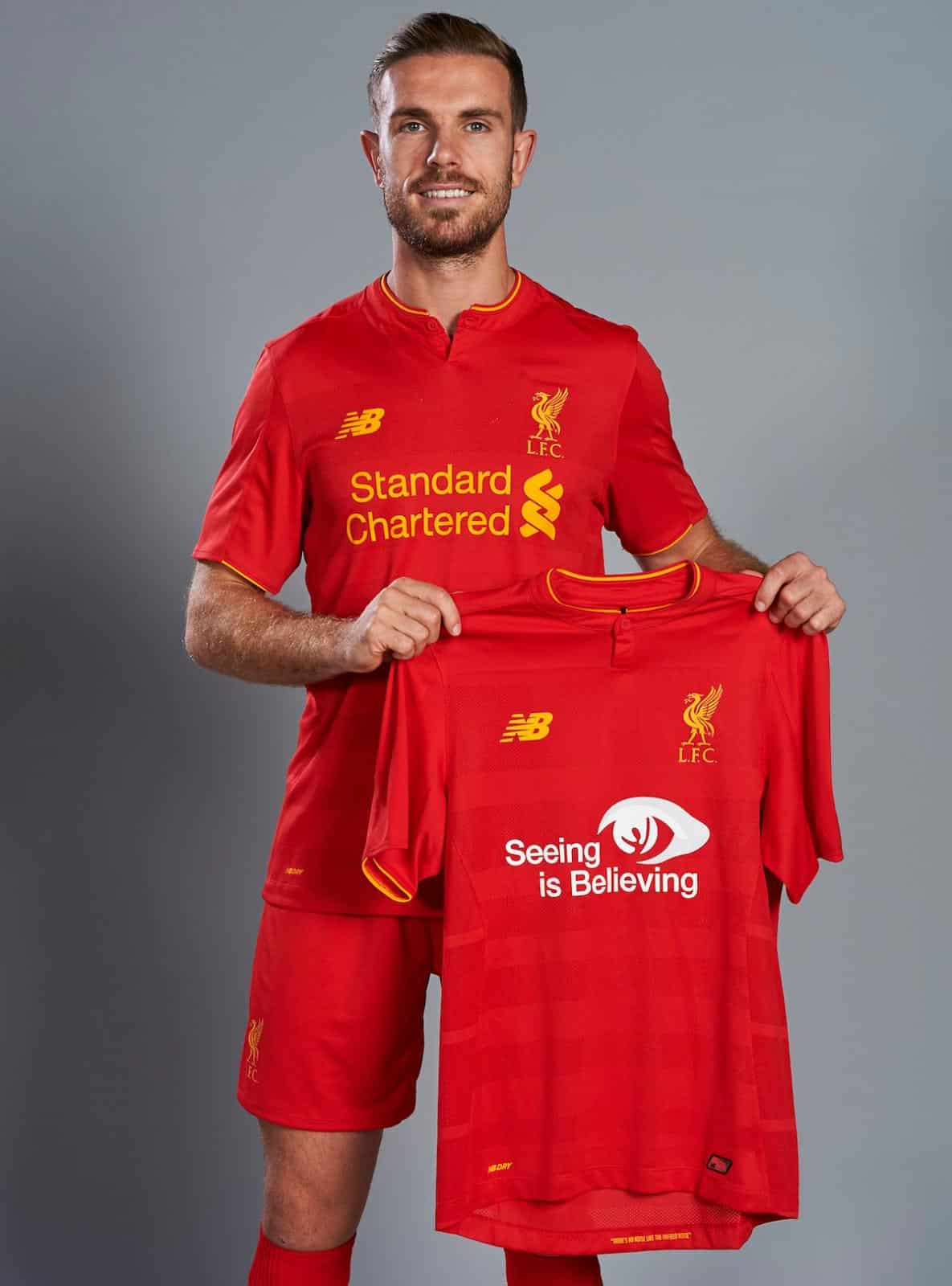 Liverpool Wear ‘Seeing Is Believing Shirt’ For United Game