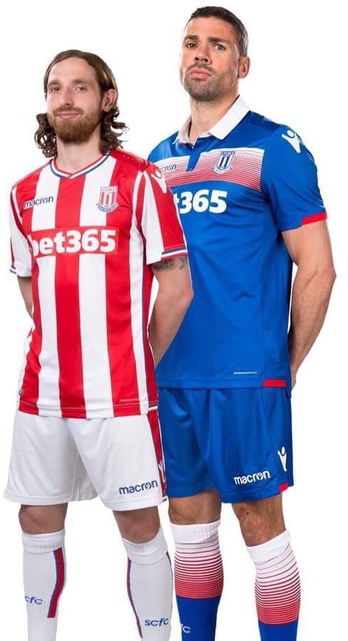 Stoke City Reveal 2017-18 Kits