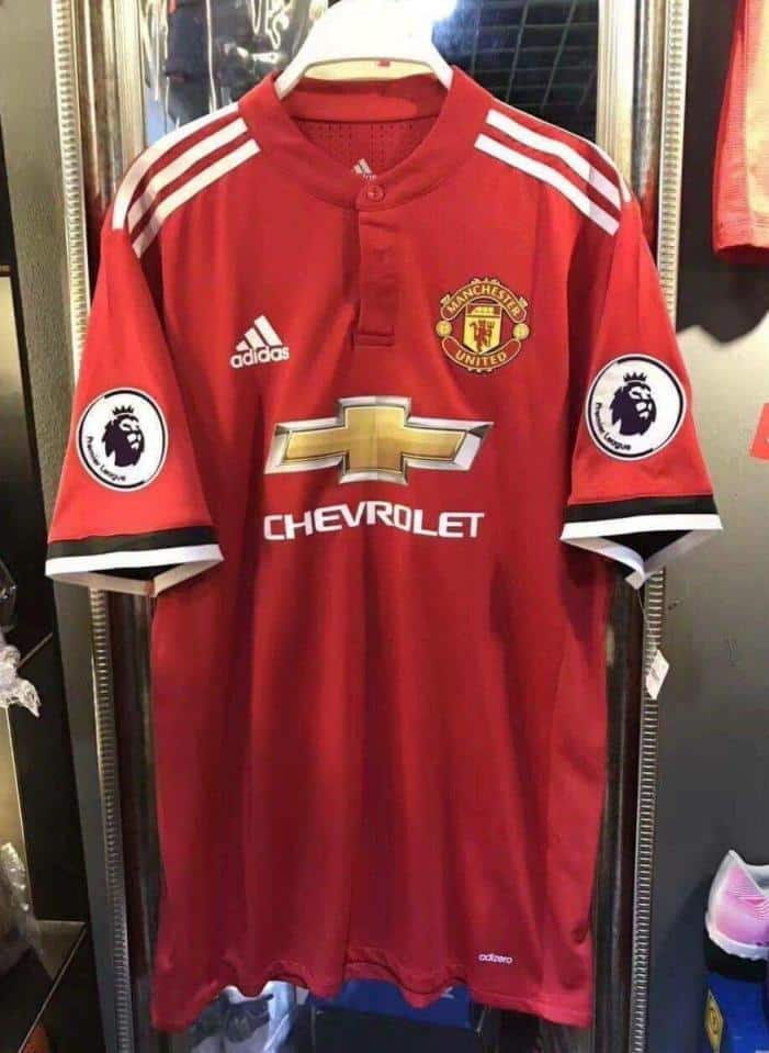 Pictures of Manchester United 2017-18 Kit Leak!