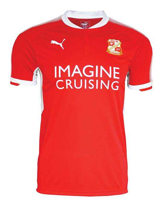 Swindon Town 2017-18 Home Kit Revealed