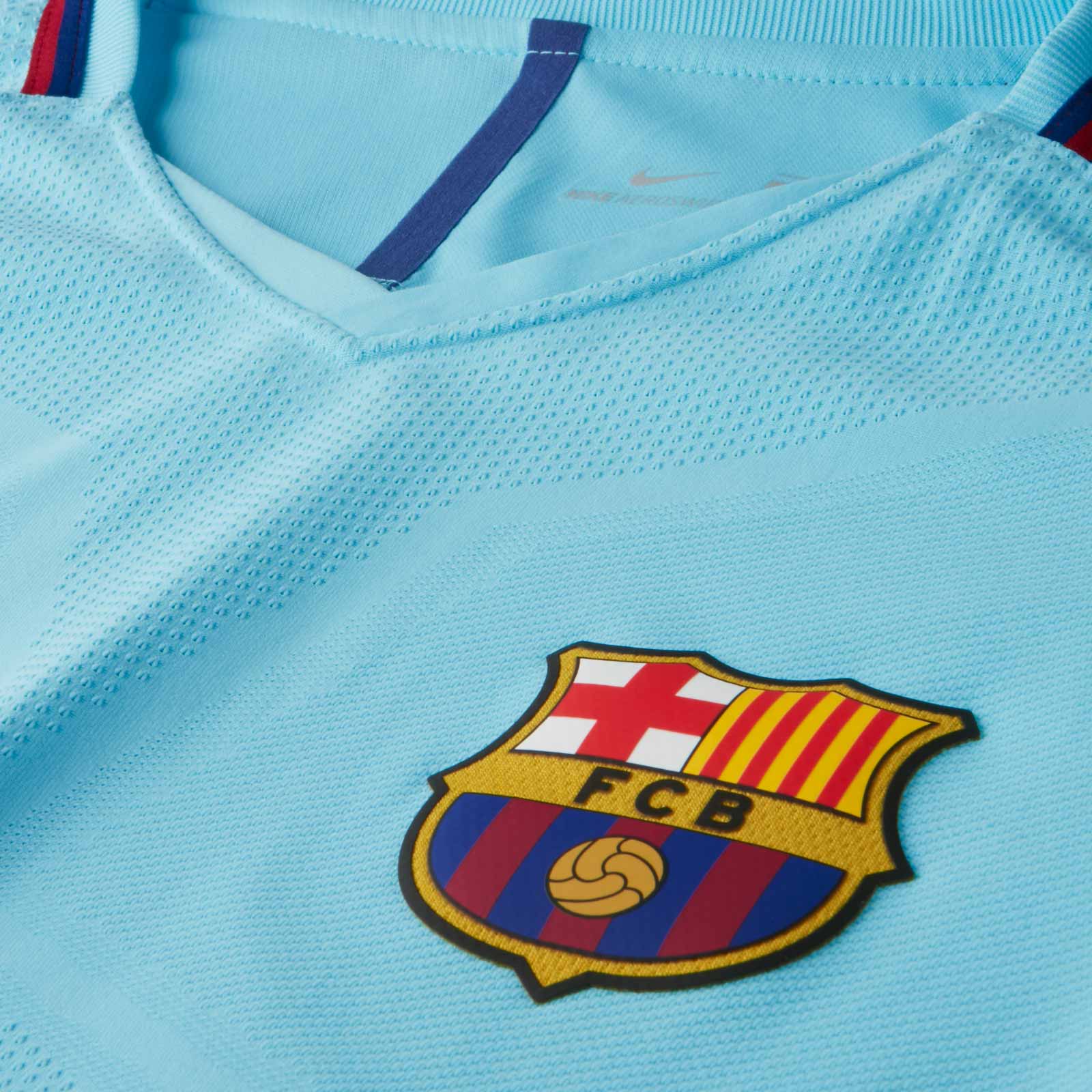 Sky Blue Thinking For Barcelona 2017-18 Away Kit