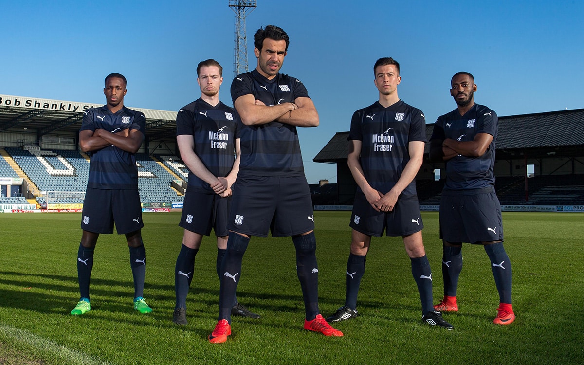 Dundee FC Release 2018/19 Home Kit by Puma