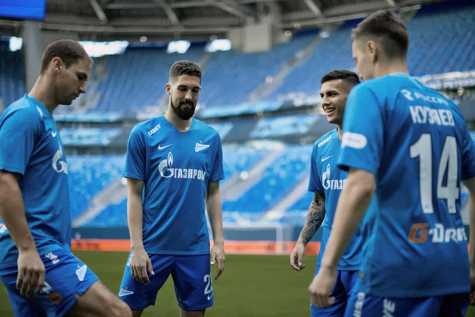 Zenit Saint Petersberg's 2018/19 Home Kit is Zig-Zagged