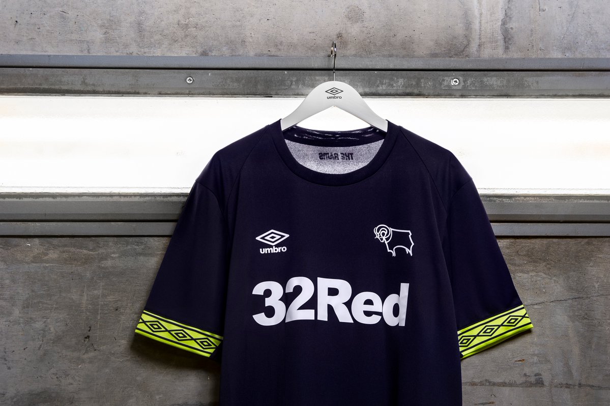 Derby County Reveal Their 2018/19 Away Kit by Umbro