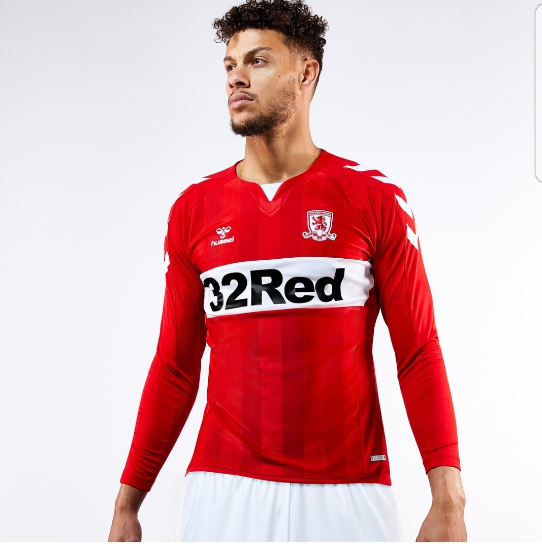 Middlesbrough Release their 2018/19 Home Kit by Hummel