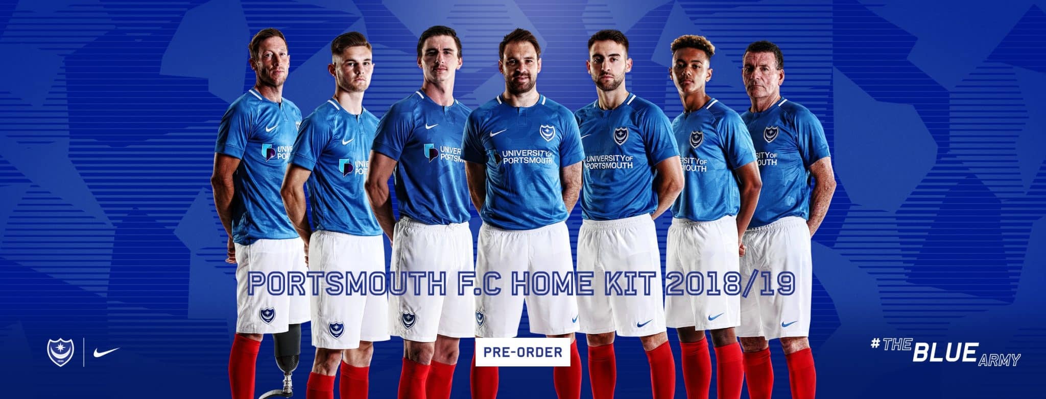 Portsmouth Have Released Their 2018/19 Home Kit by Nike