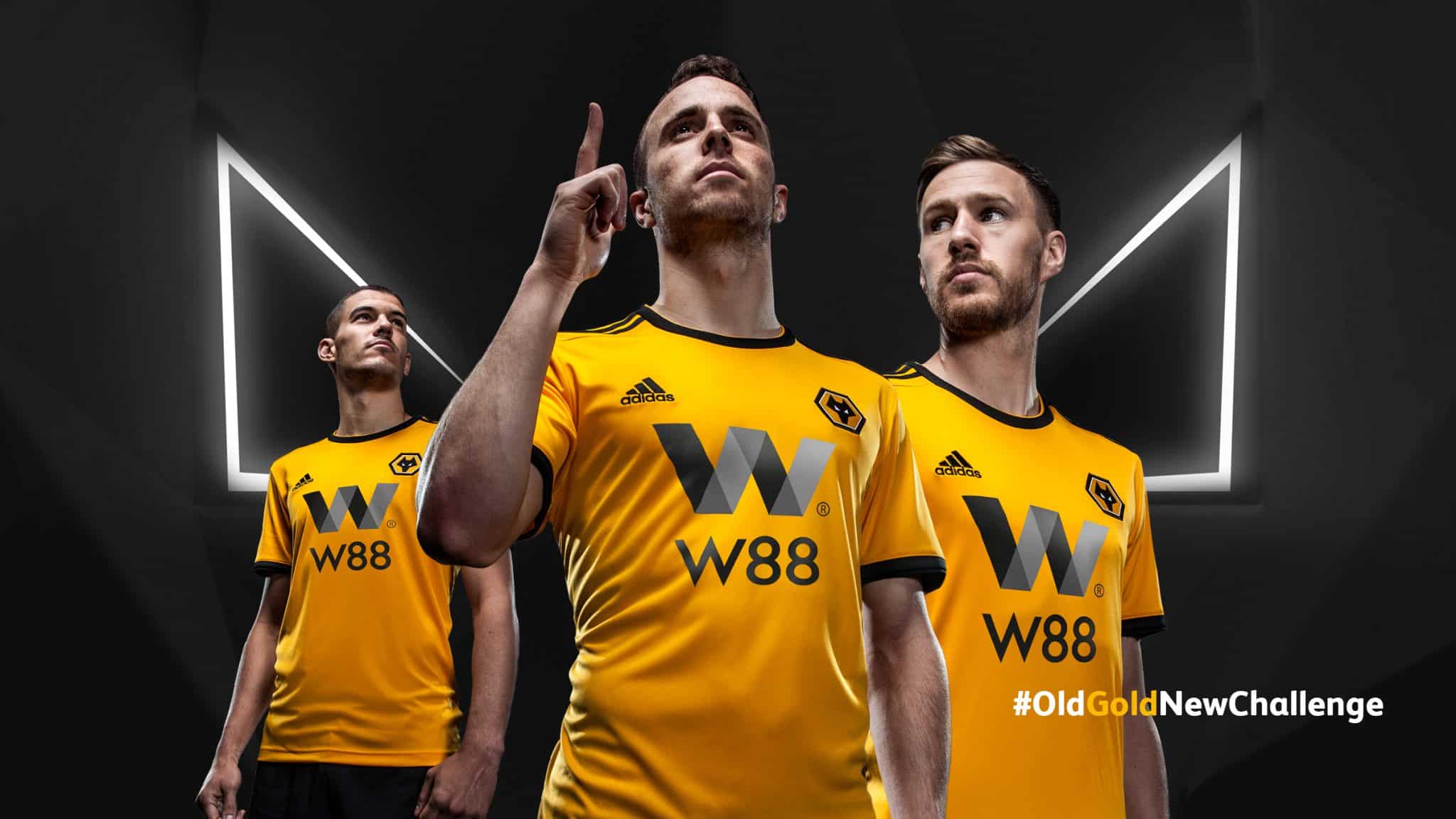 Wolverhampton Wanderers 2018/19 Home and Away Kits by Adidas