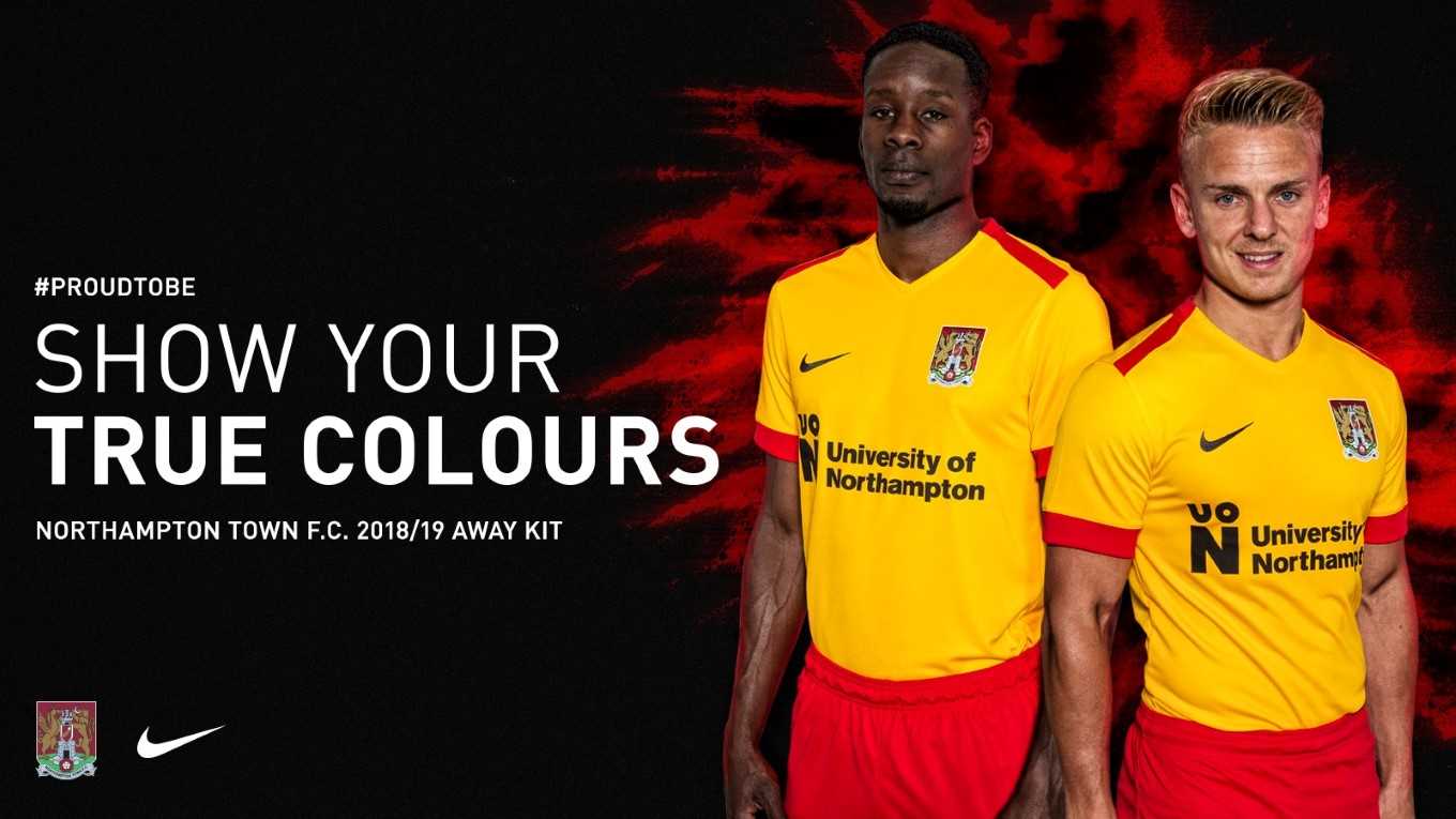 Northampton Town Reveal Their 2018/19 Away Kit by Nike