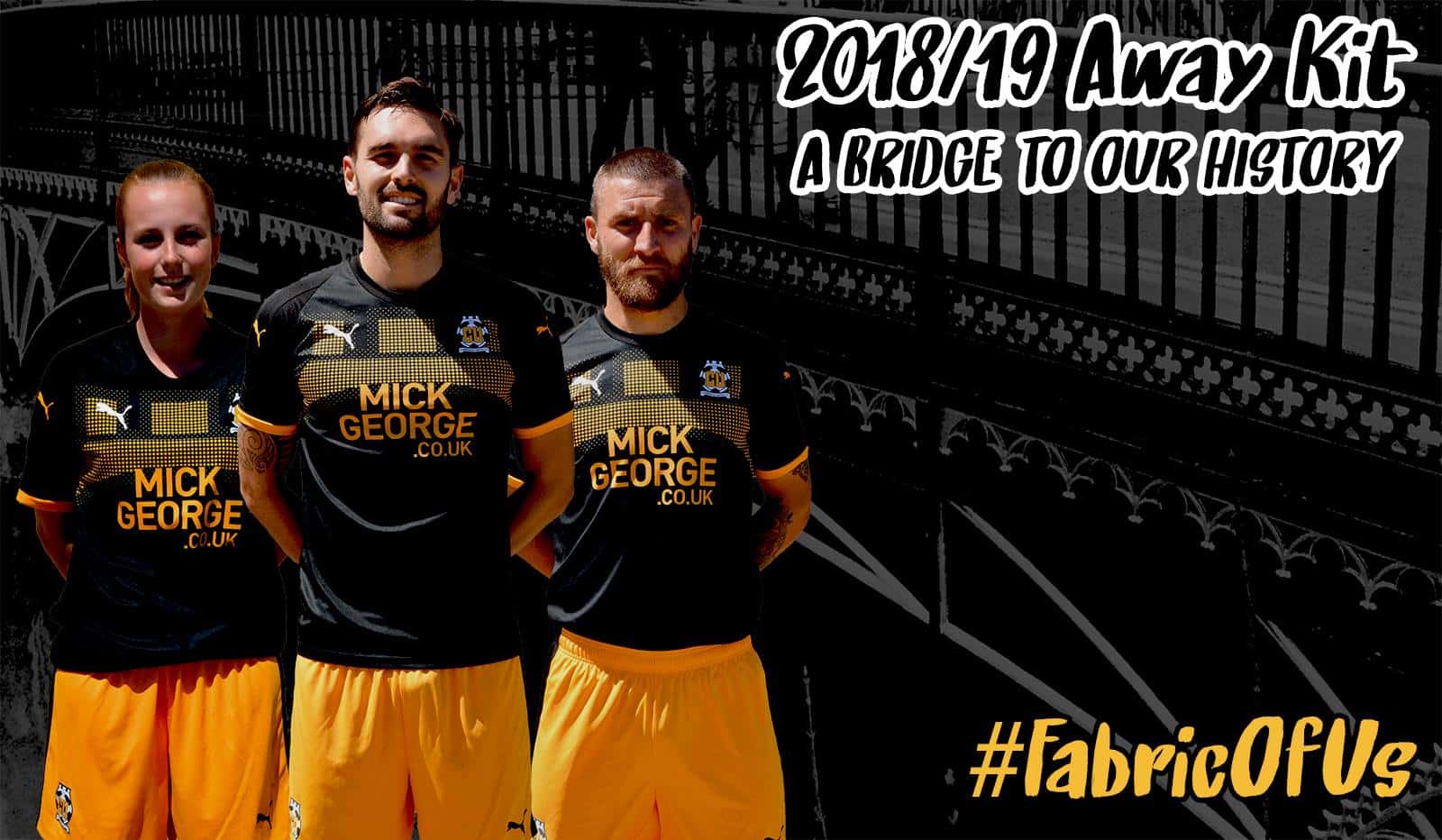 Cambridge City Reveal Their 2018/19 Away Kit by Puma