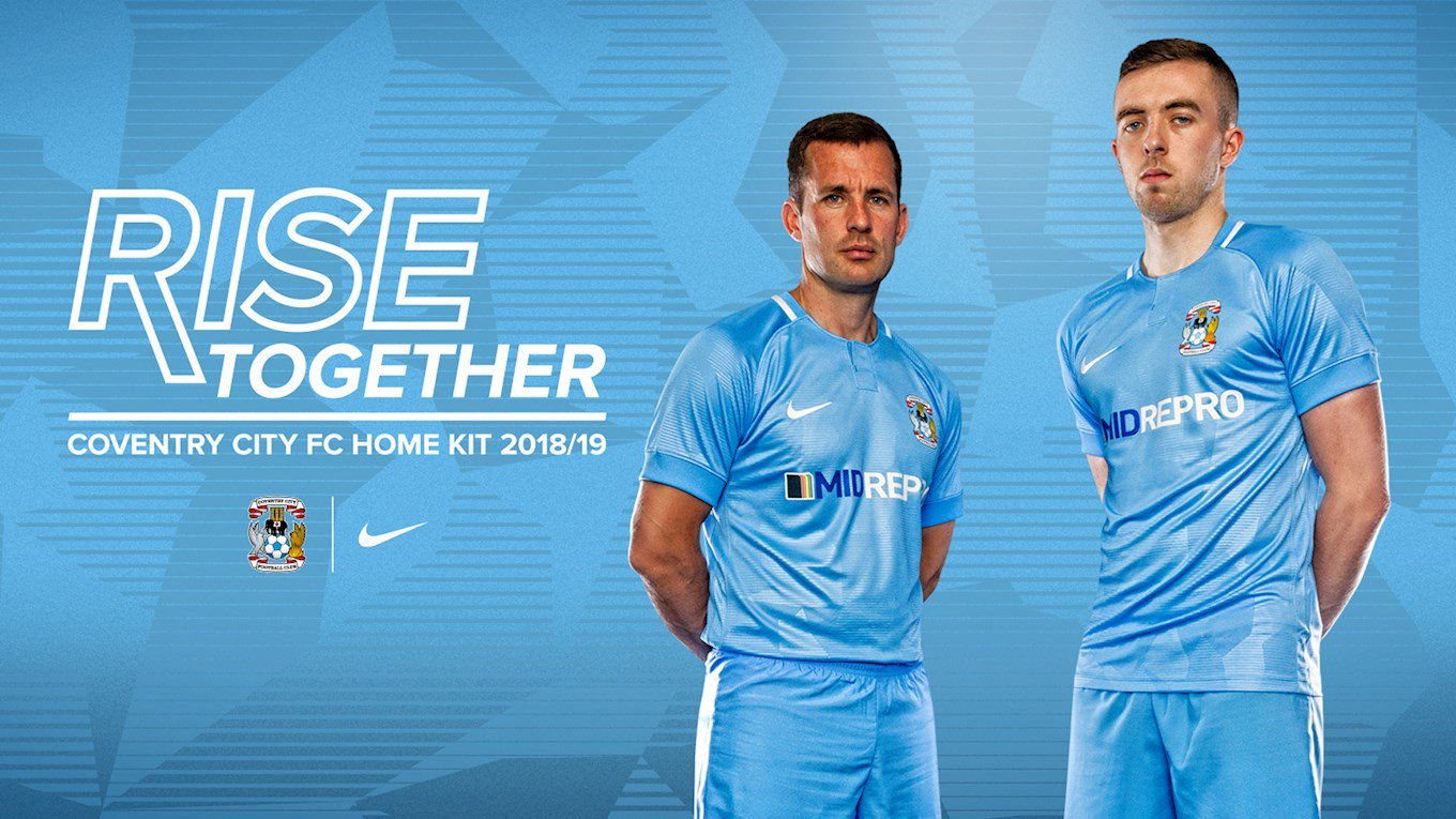 Coventry City Reveal Their 2018/19 Home Kit by Nike