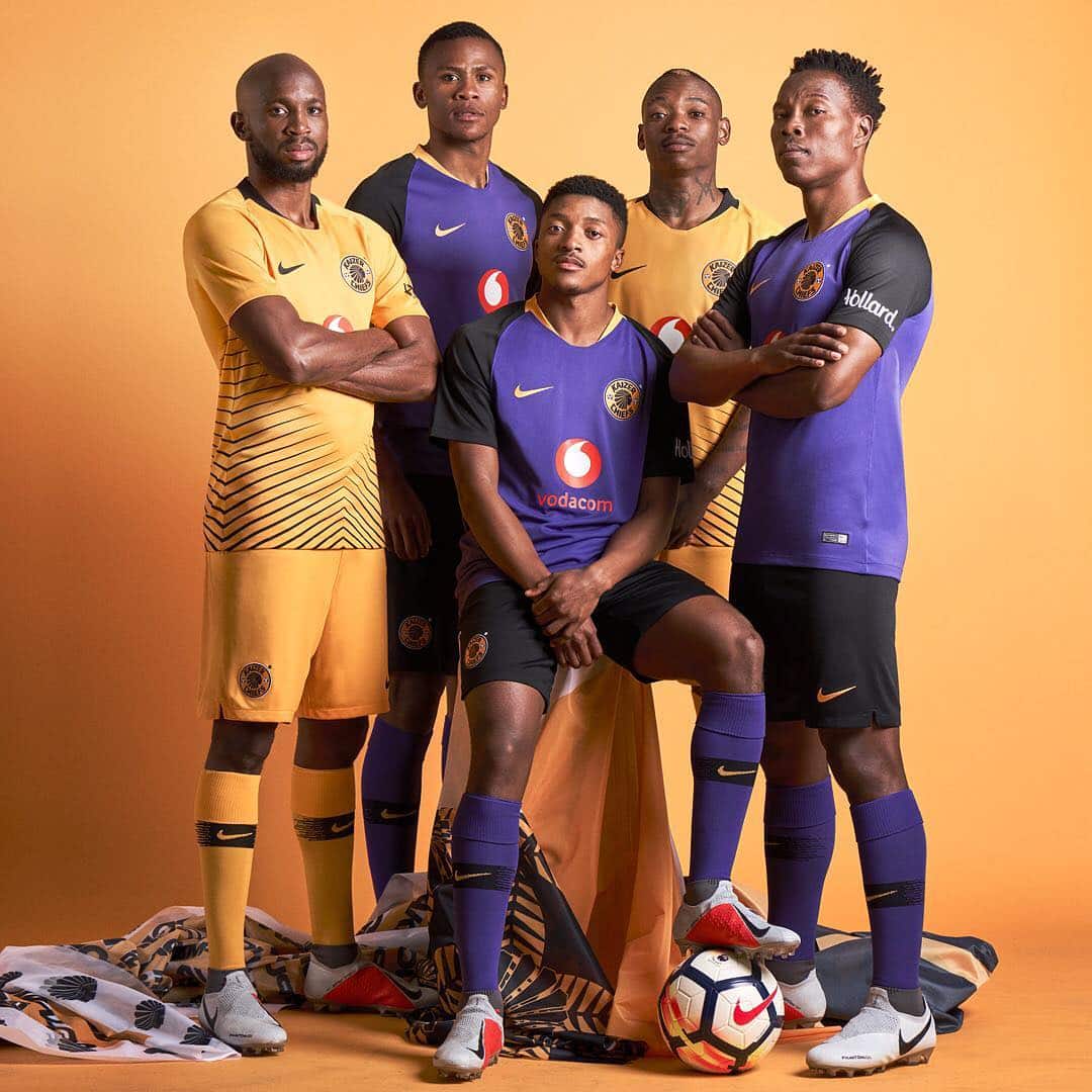 Kaizer Chiefs Reveal Their 2018/19 Home and Away Kits by Nike