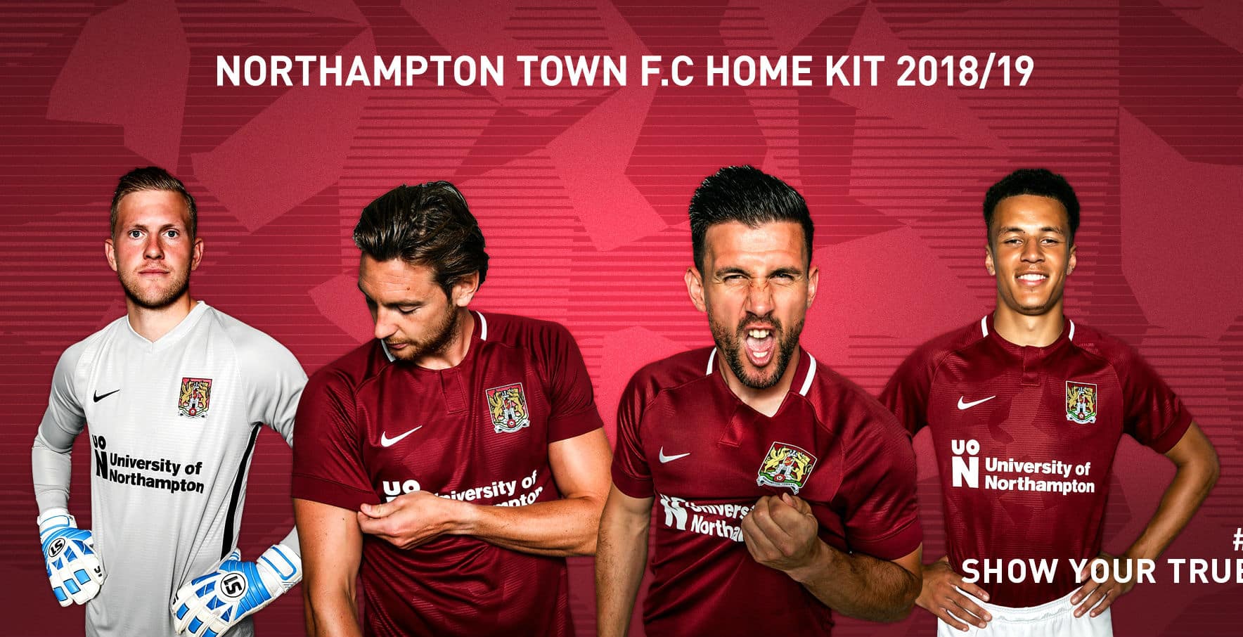 Northampton Town FC Reveal Their 2018/19 Home Kit by Nike