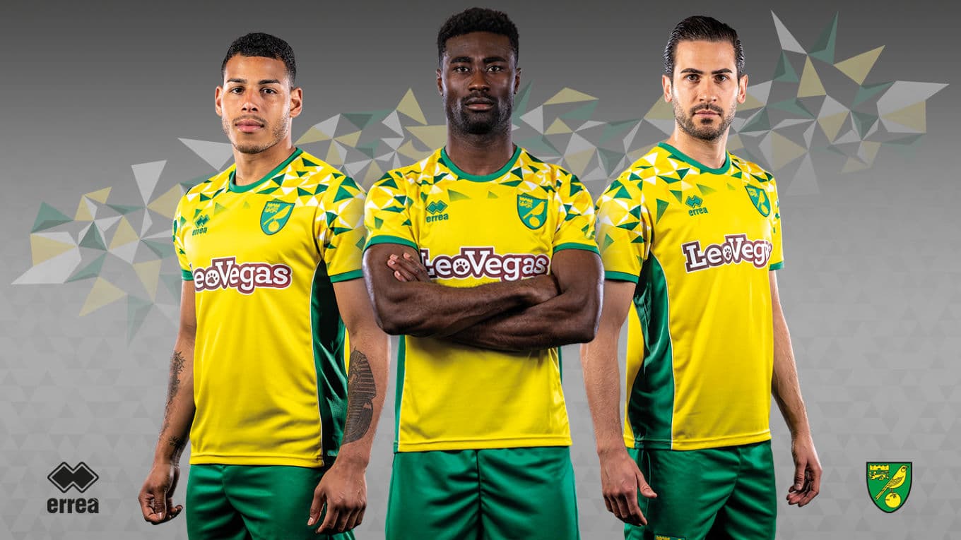 Norwich City Have Released their 2018/19 Home Kit by Errea