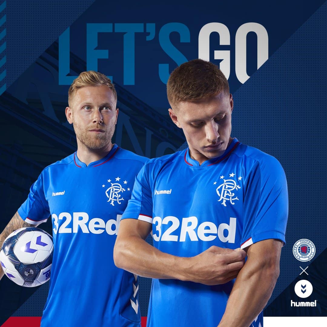 Rangers Reveal Their 2018/19 Home and Away Kits by Hummel