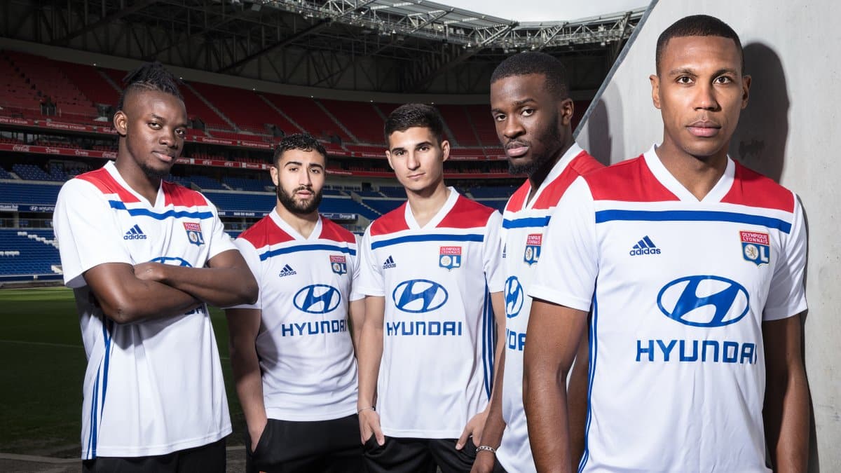 Olympique Lyon Reveal Their 2018/19 Home Kit by Adidas