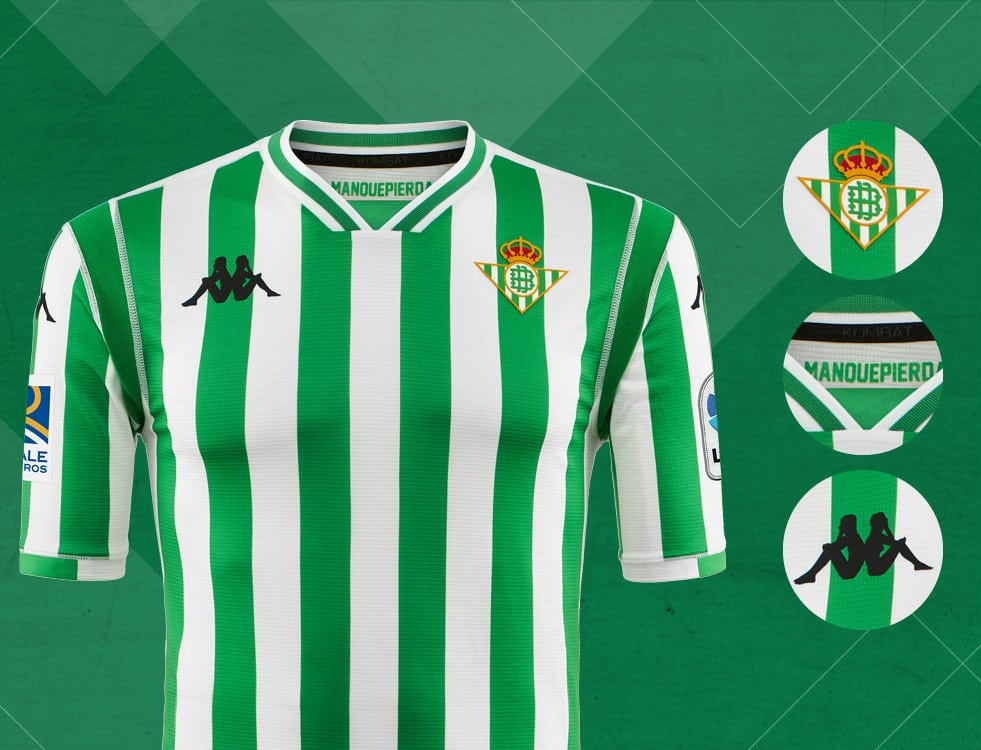 Real Betis Reveal Their 2018/19 Home Kit by Kappa