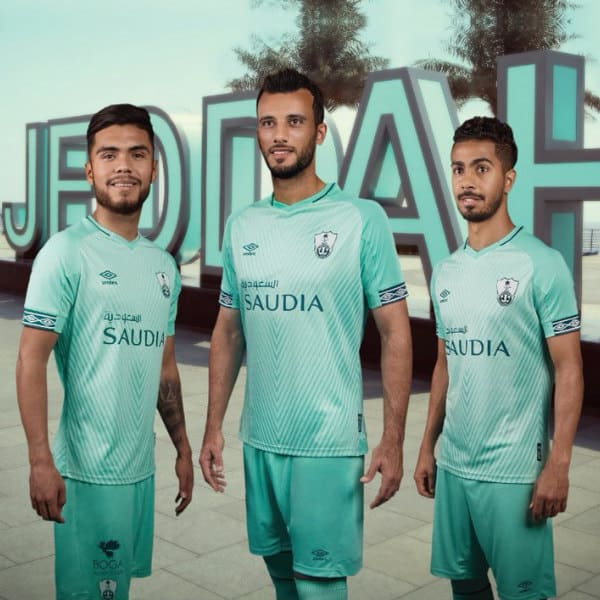 Al Ahli Reveal Their 2018/19 Turquoise Away Kit from Umbro