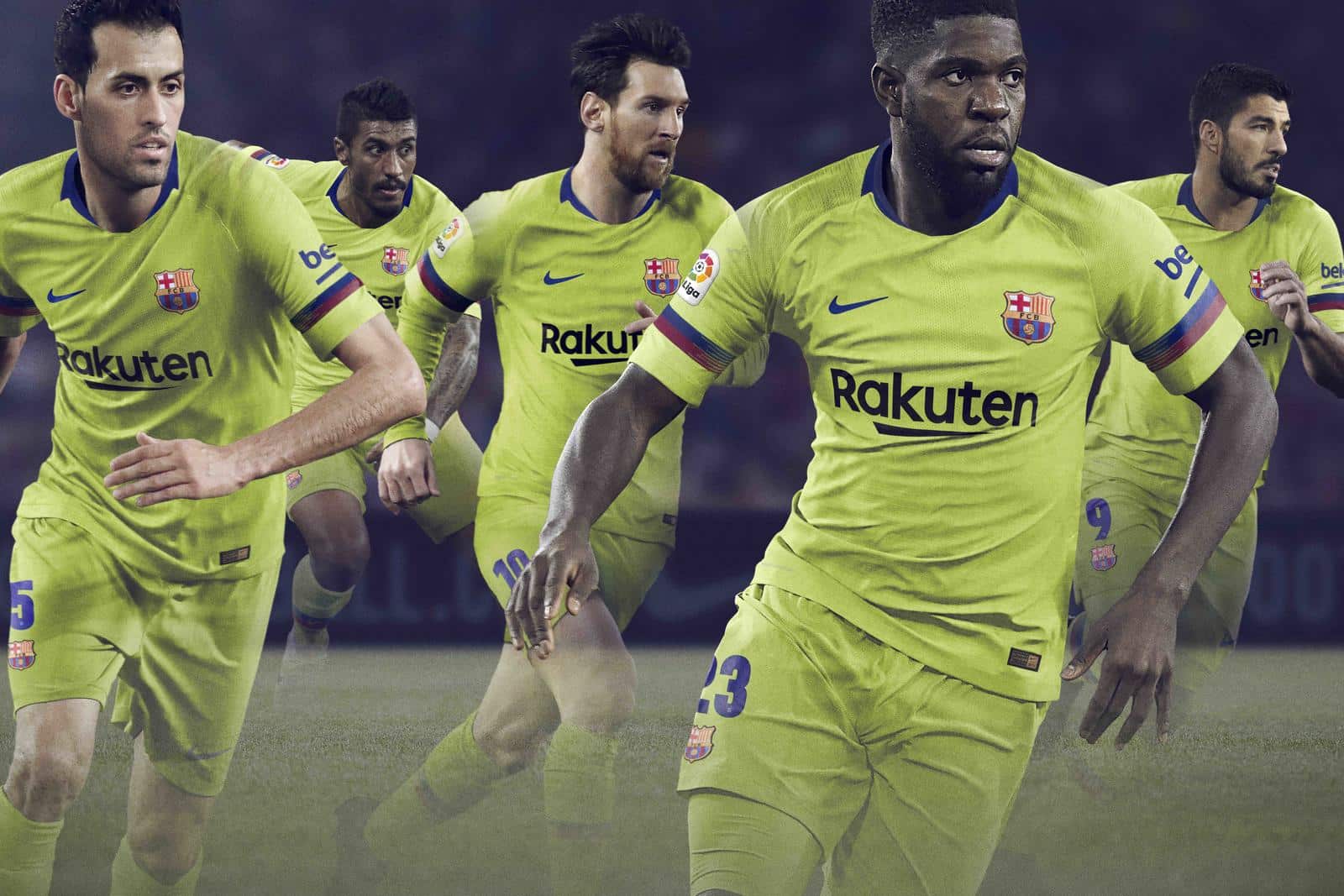 Barcelona light green jersey on sale