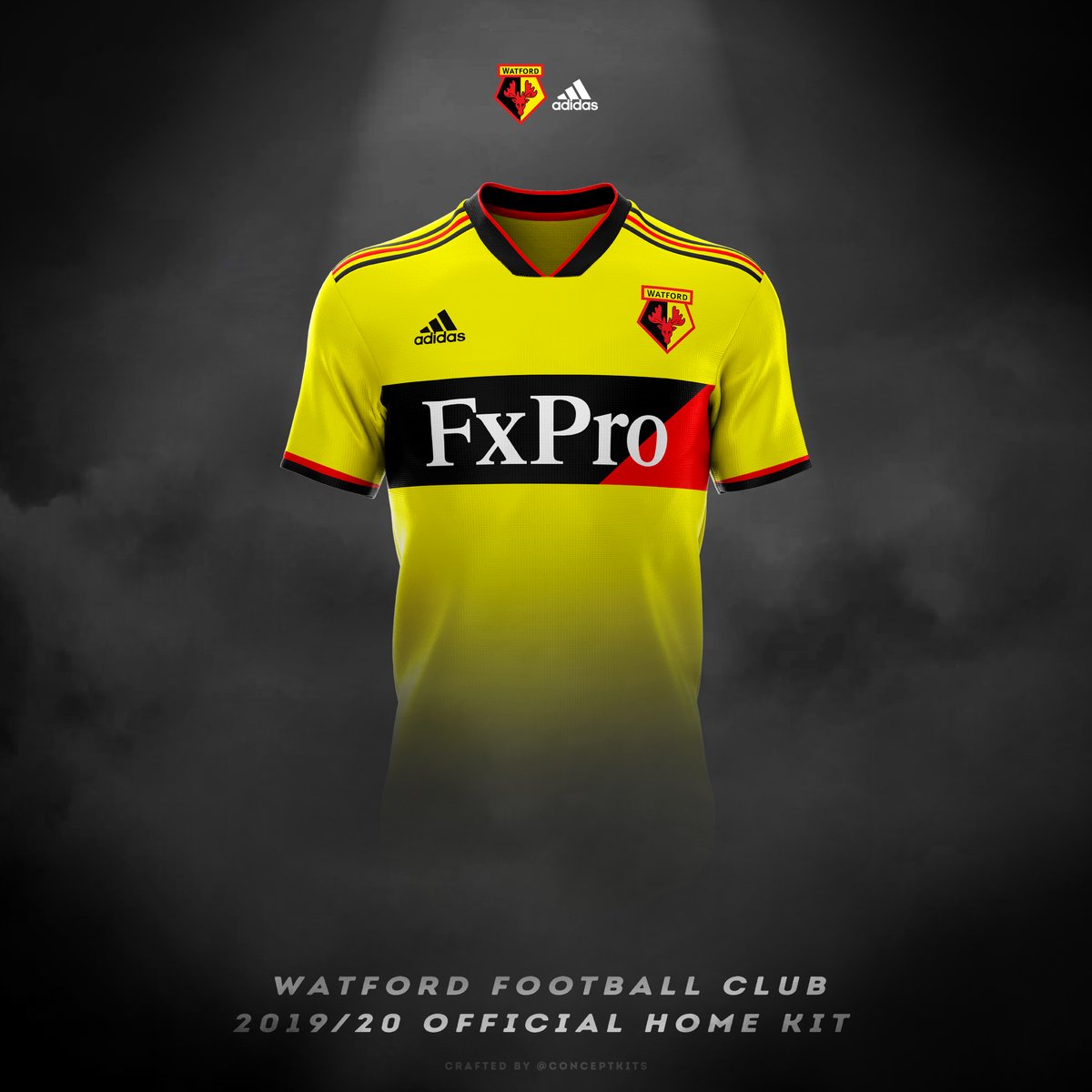 Watford FC’s 2019/20 Concept Home Kit has Arrived!