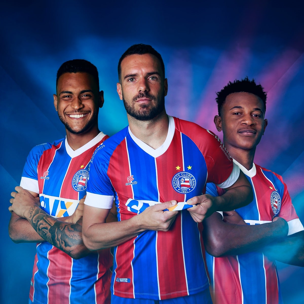 Bahia Has Revealed Their 2018/19 Blue and Red Away Kit by Esquadrao