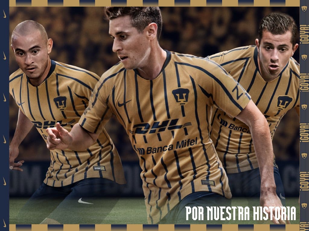 Pumas Unam Have Revealed Their 2018/19 Away Kit from Nike